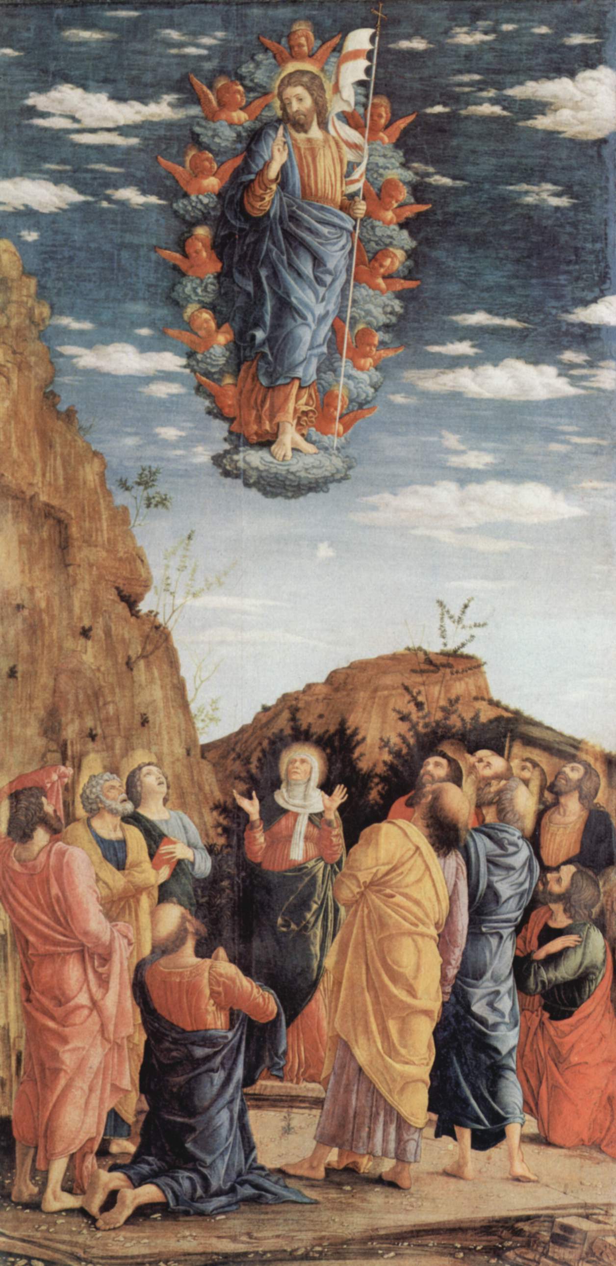 The Ascension of Christ, Andrea Mantegna