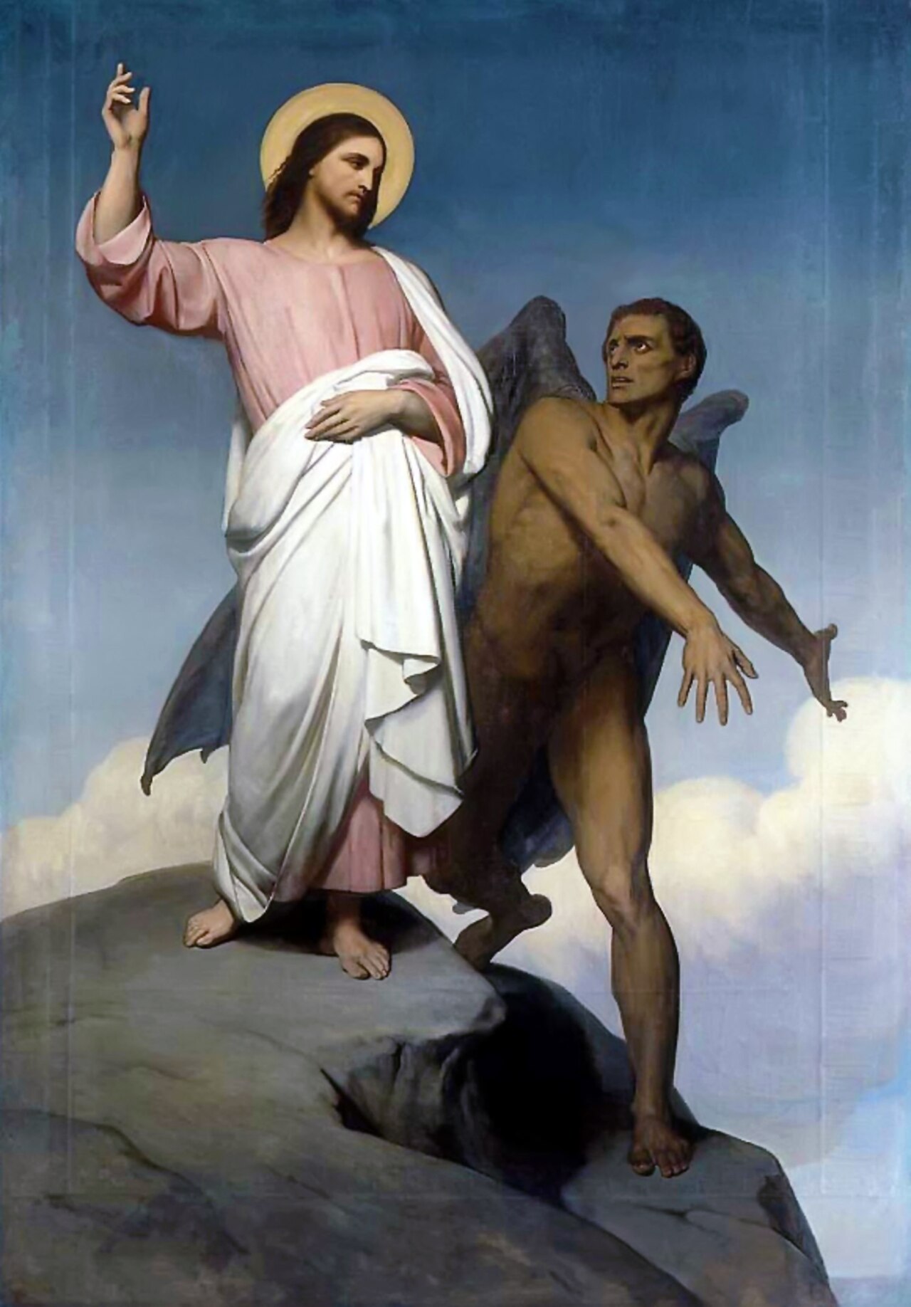 The Temptation of Christ, Ary Scheffer