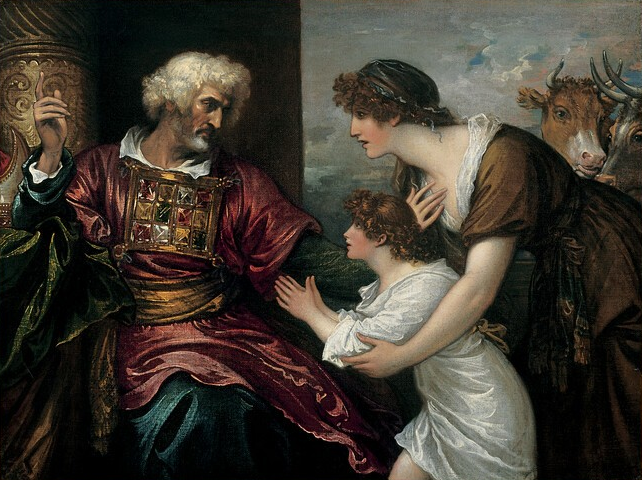 Hannah Presenting Samuel to Eli, Benjamin West