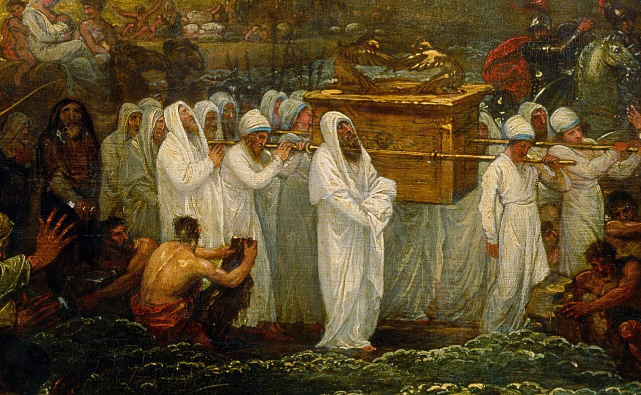 Joshua Passing the River Jordan with the Ark, Benjamin West