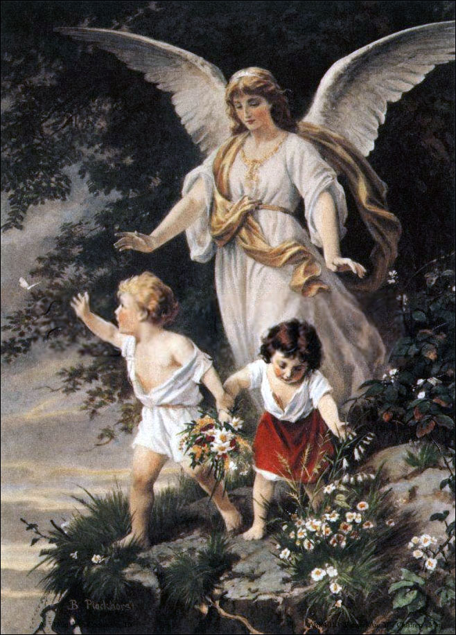 Guardian Angel (Schutzengel), Bernhard Plockhorst