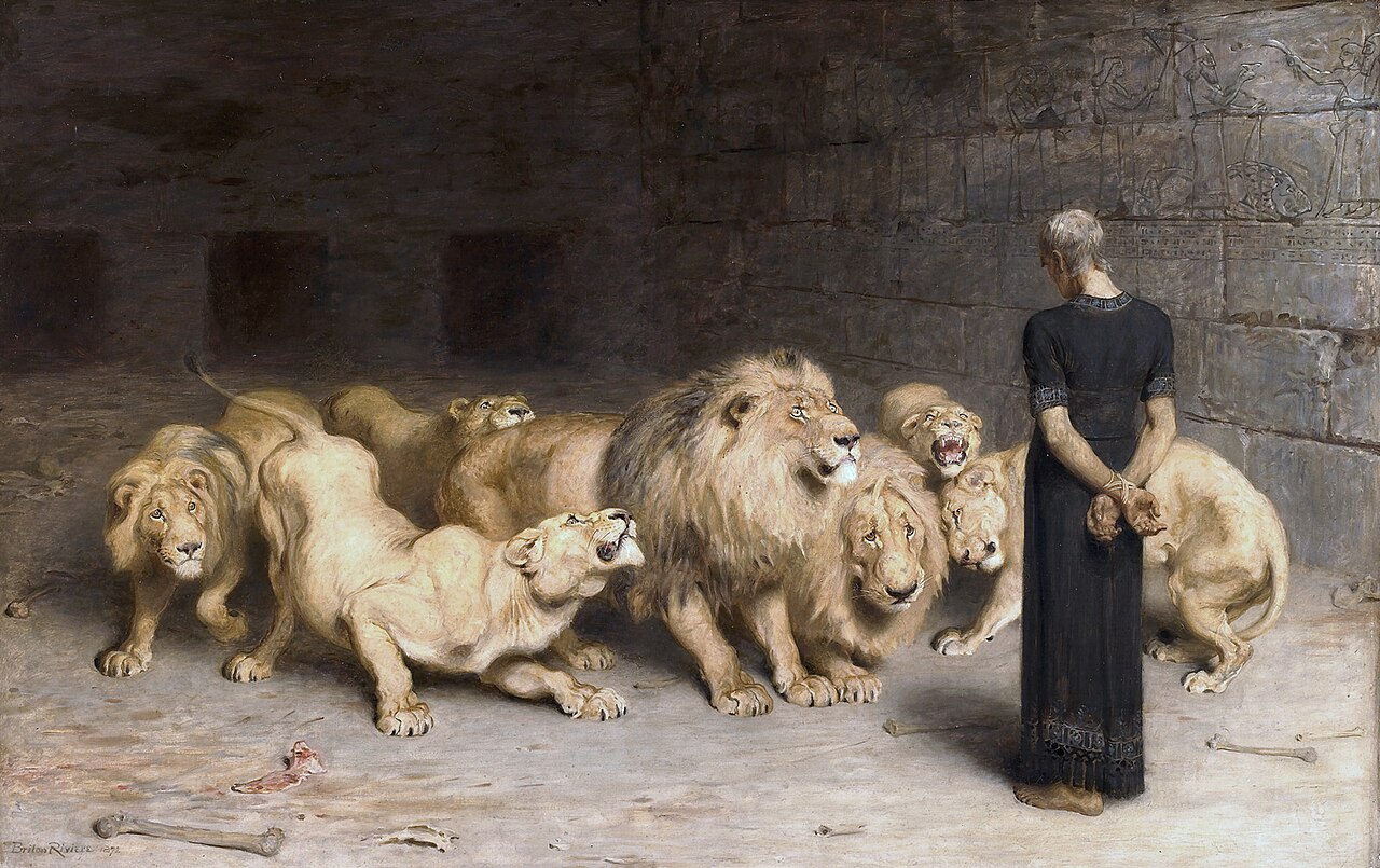 Daniel in the Lions' Den, Briton Rivière