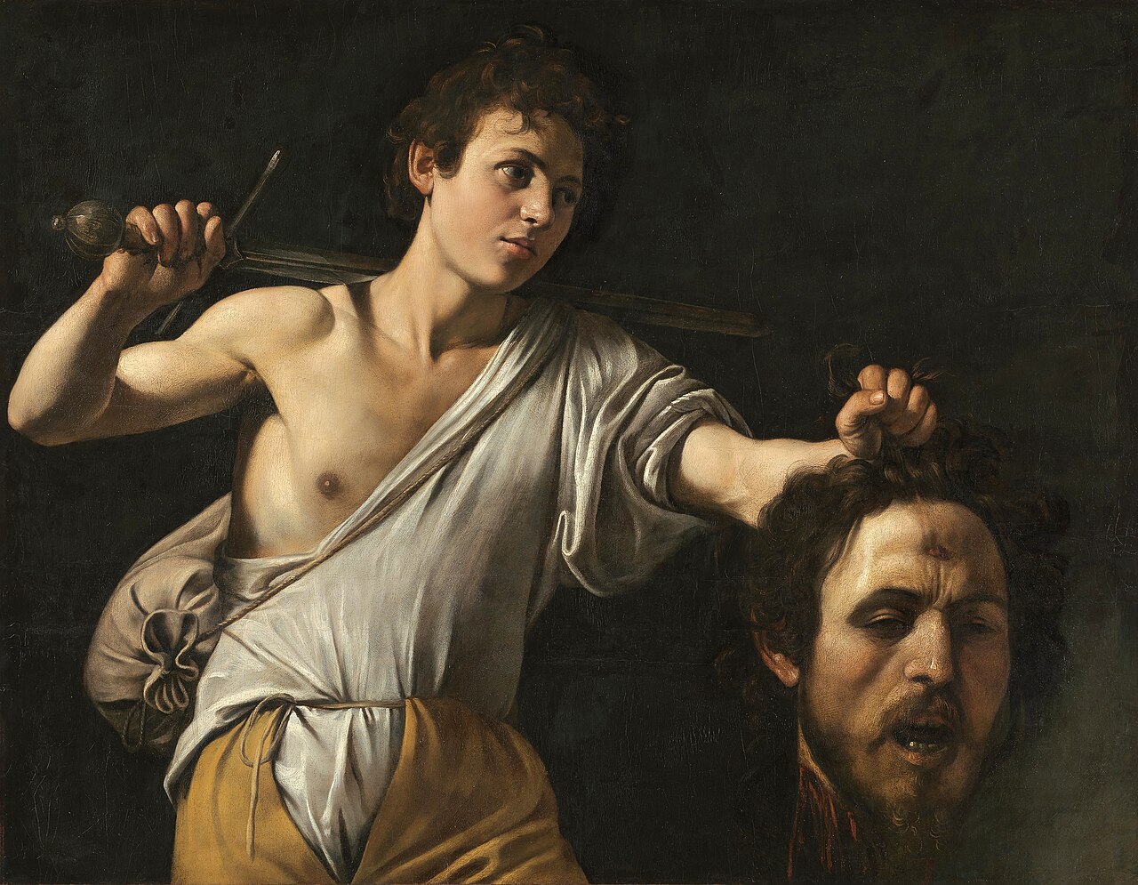 David with the Head of Goliath, Caravaggio