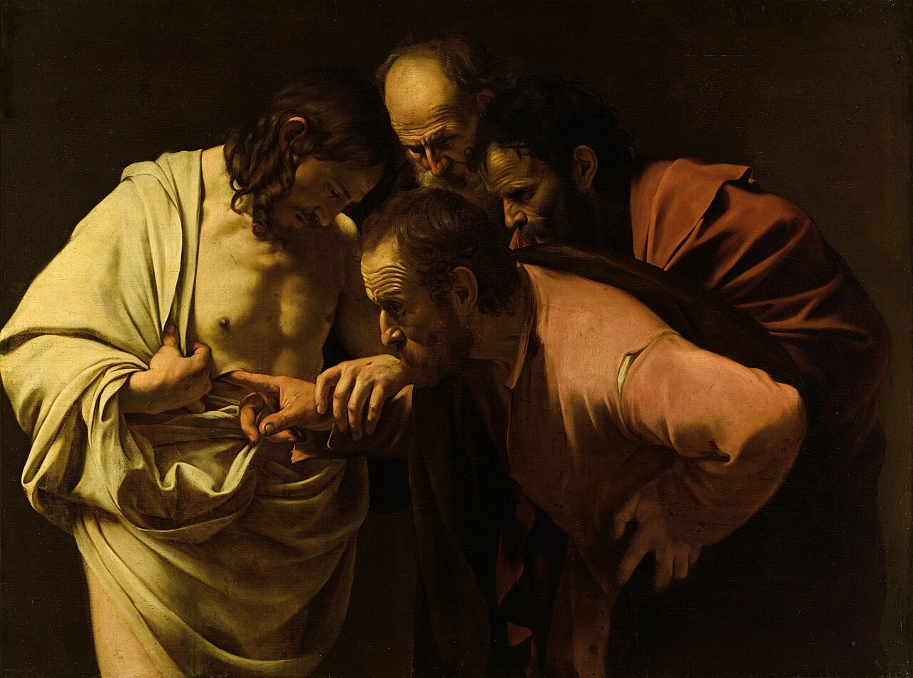 The Incredulity of Saint Thomas, Caravaggio