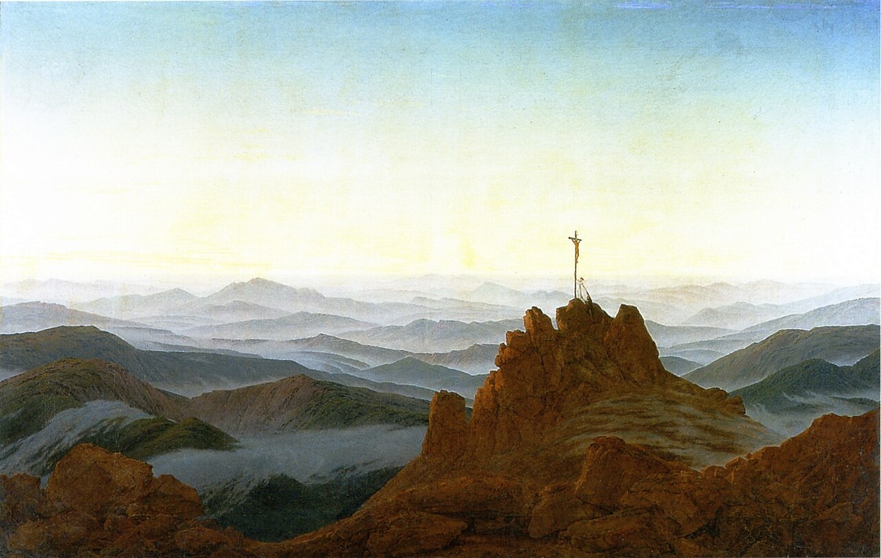 Morning in the Riesengebirge, Caspar David Friedrich