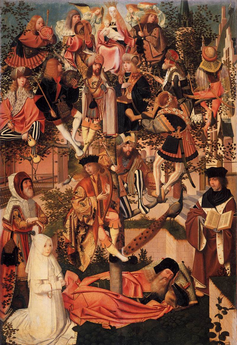 Tree of Jesse, Circle of Geertgen tot Sint Jans