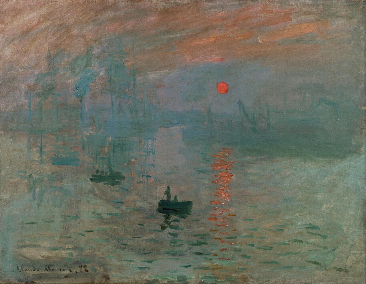 Impression, Sunrise, Claude Monet