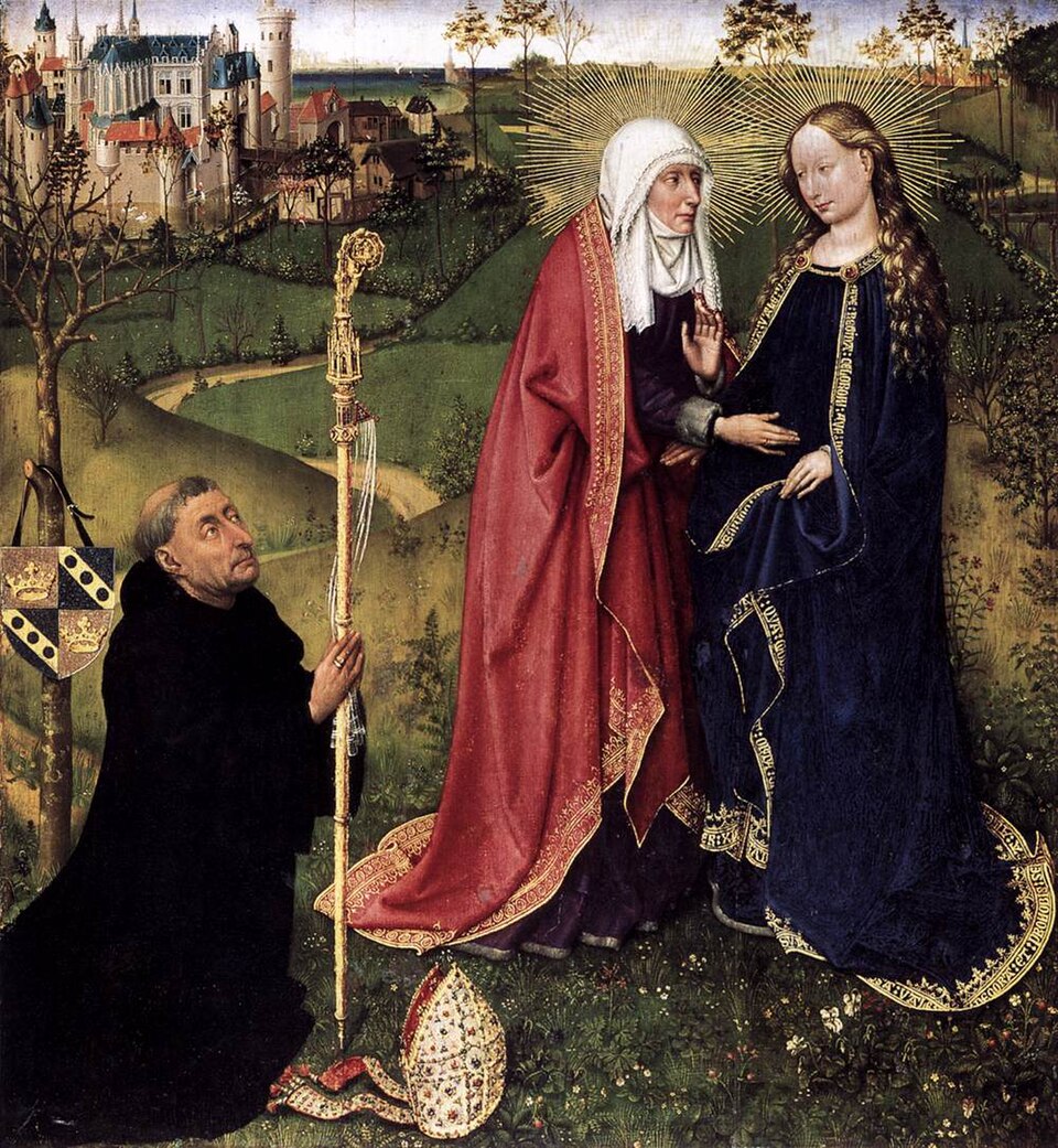 The Visitation, Jacques Daret