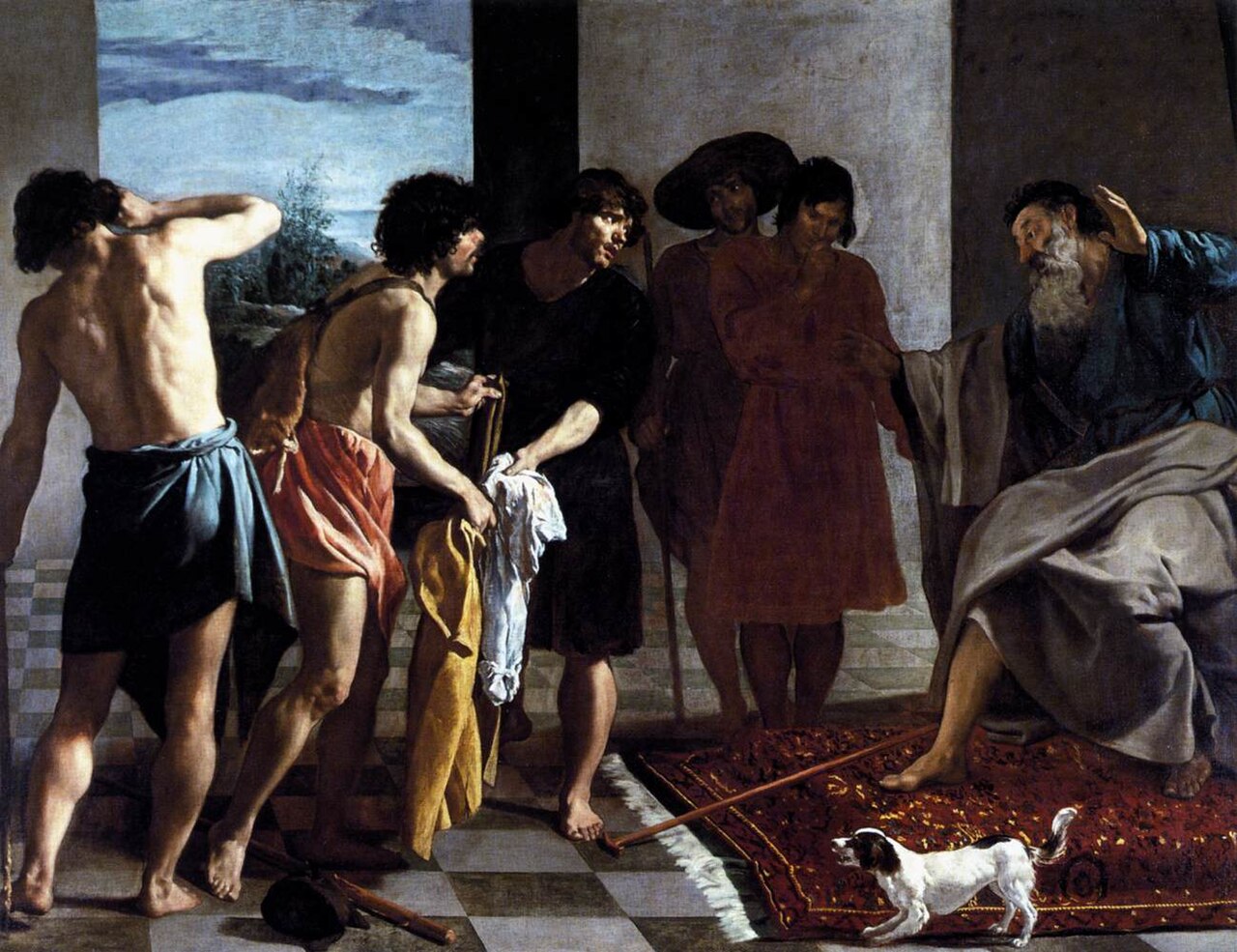 Joseph's Bloody Coat Brought to Jacob, Diego Velázquez