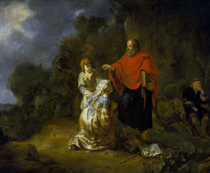 Elisha and the Shunammite Woman, Gerbrand van den Eeckhout