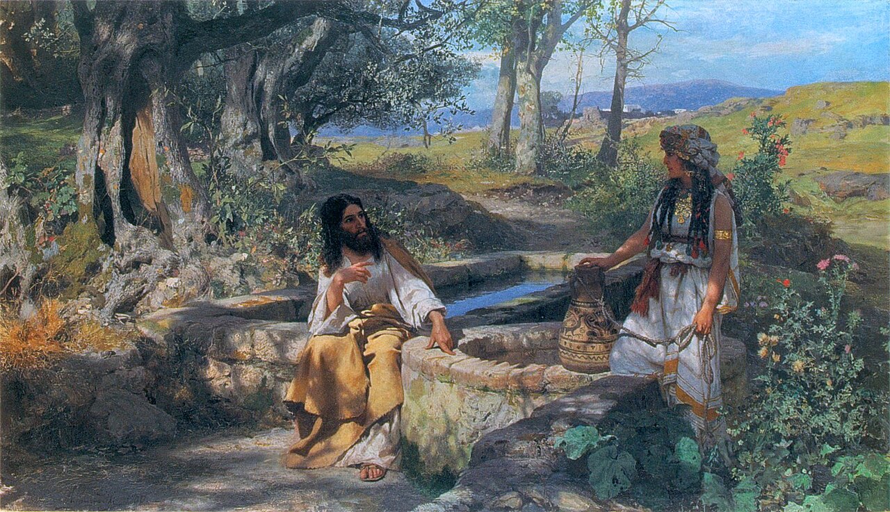 Christ and the Samaritan Woman, Henryk Siemiradzki