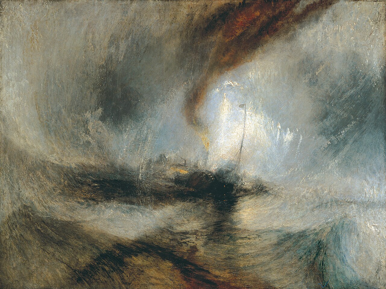 Snow Storm: Steam-Boat off a Harbour's Mouth, J. M. W. Turner