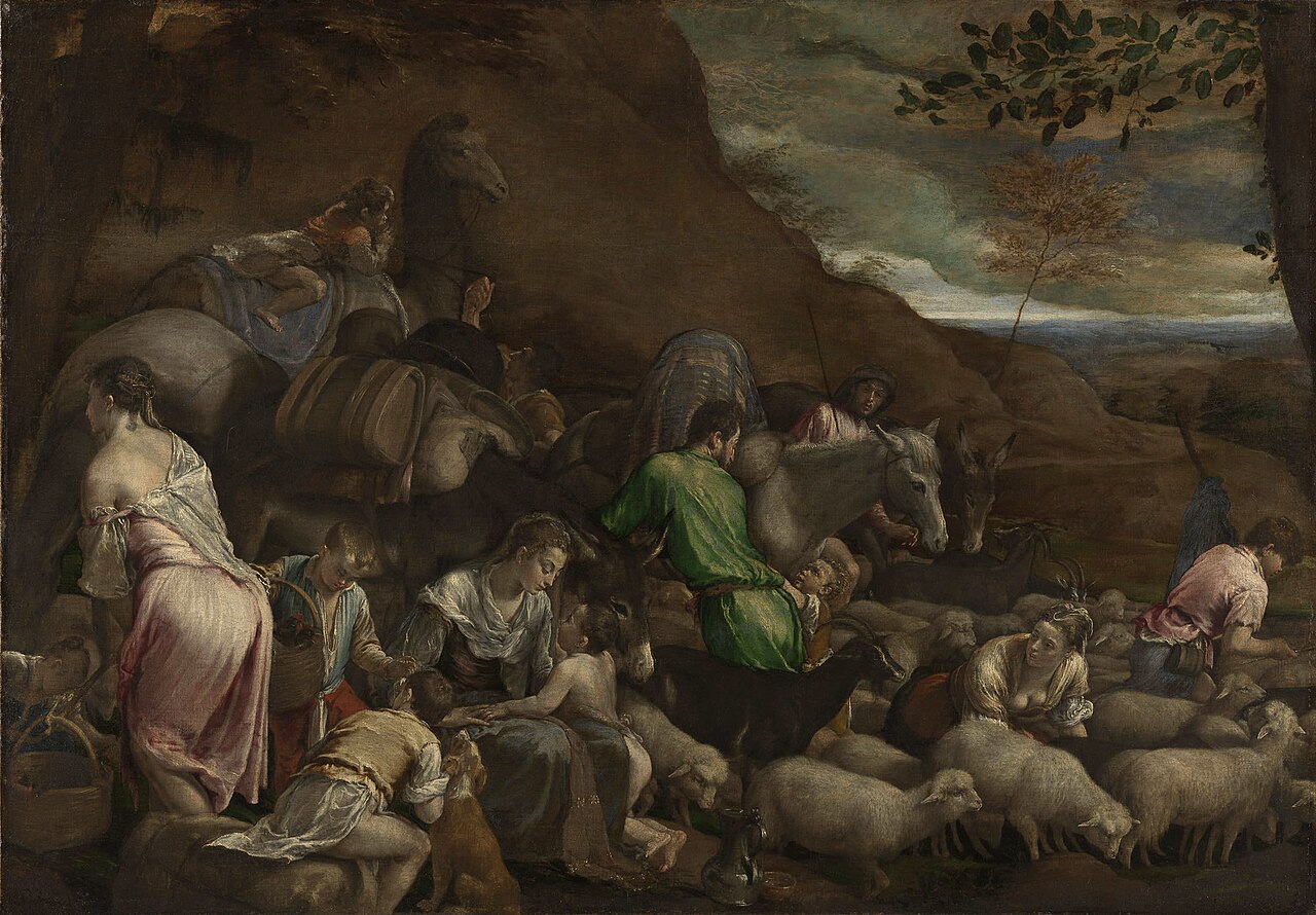 The Journey of Jacob, Jacopo Bassano