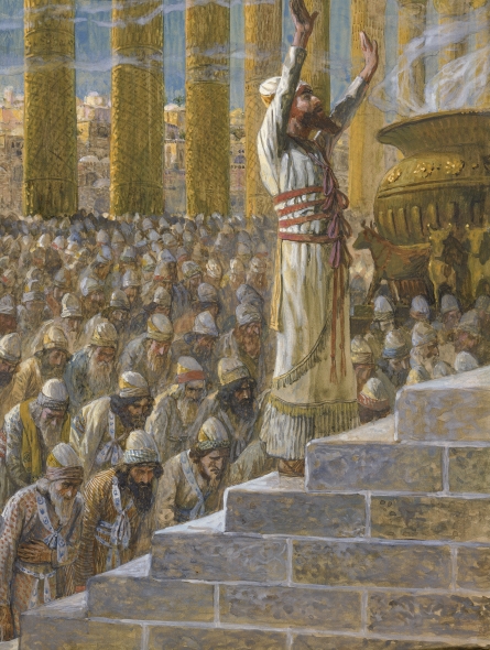 Solomon Dedicates the Temple at Jerusalem, James Tissot