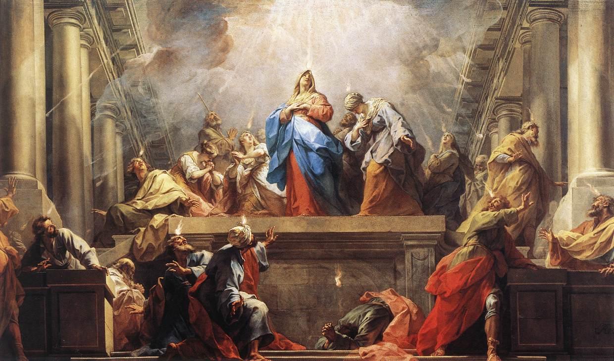 Pentecost, Jean II Restout