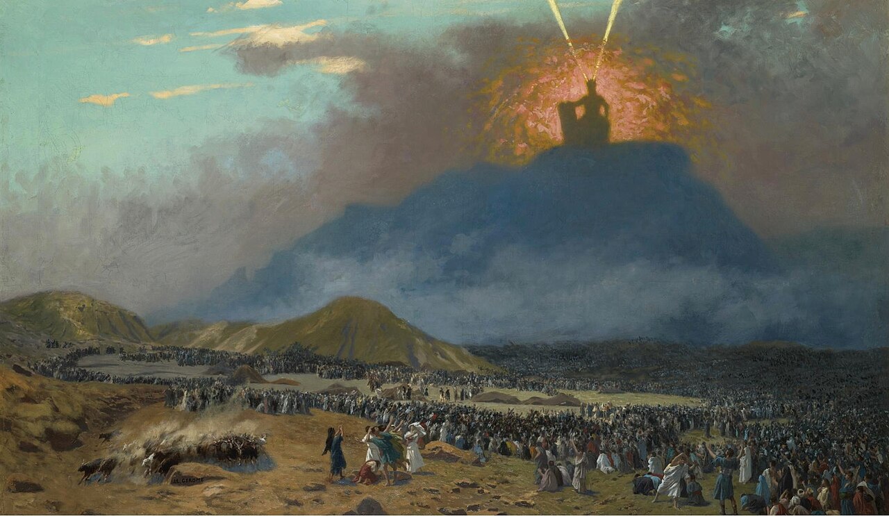 Moses on Mount Sinai, Jean-Léon Gérôme