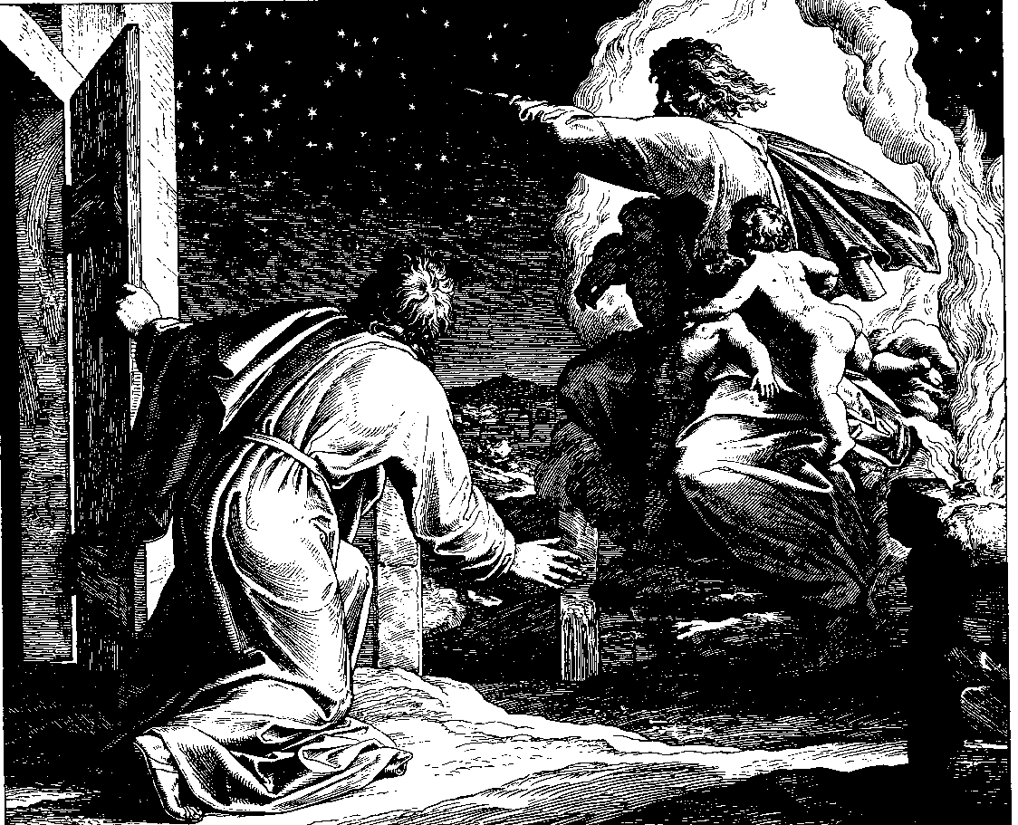 God's Promise to Abraham, Julius Schnorr von Carolsfeld