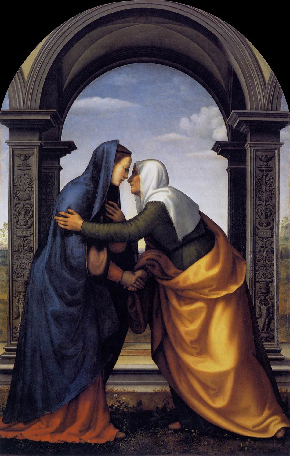 The Visitation, Mariotto Albertinelli
