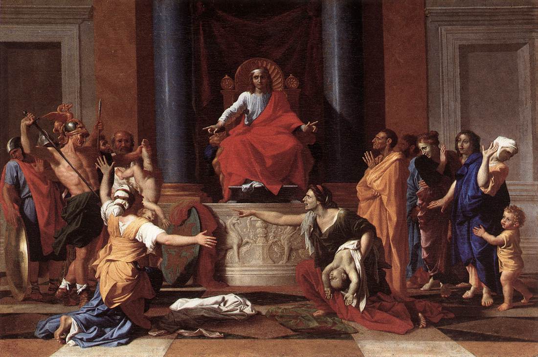 The Judgment of Solomon, Nicolas Poussin
