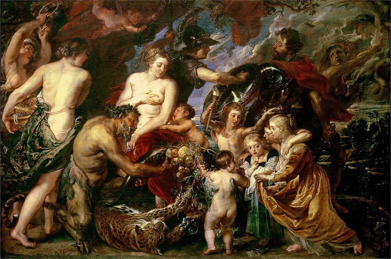 Minerva Protects Pax from Mars (Peace and War), Peter Paul Rubens