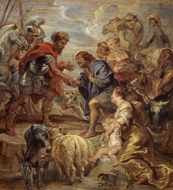 The Reconciliation of Jacob and Esau, Peter Paul Rubens