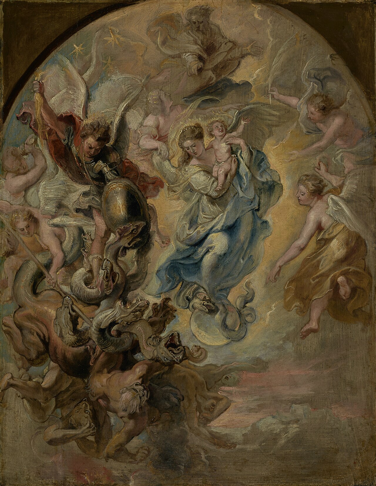 The Virgin as the Woman of the Apocalypse, Peter Paul Rubens