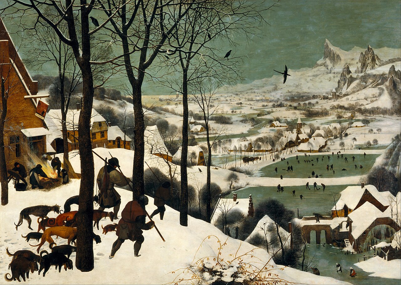 Hunters in the Snow (Winter), Pieter Bruegel the Elder