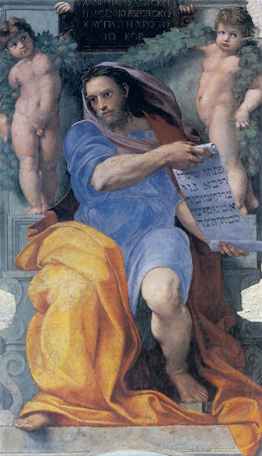 The Prophet Isaiah, Raphael