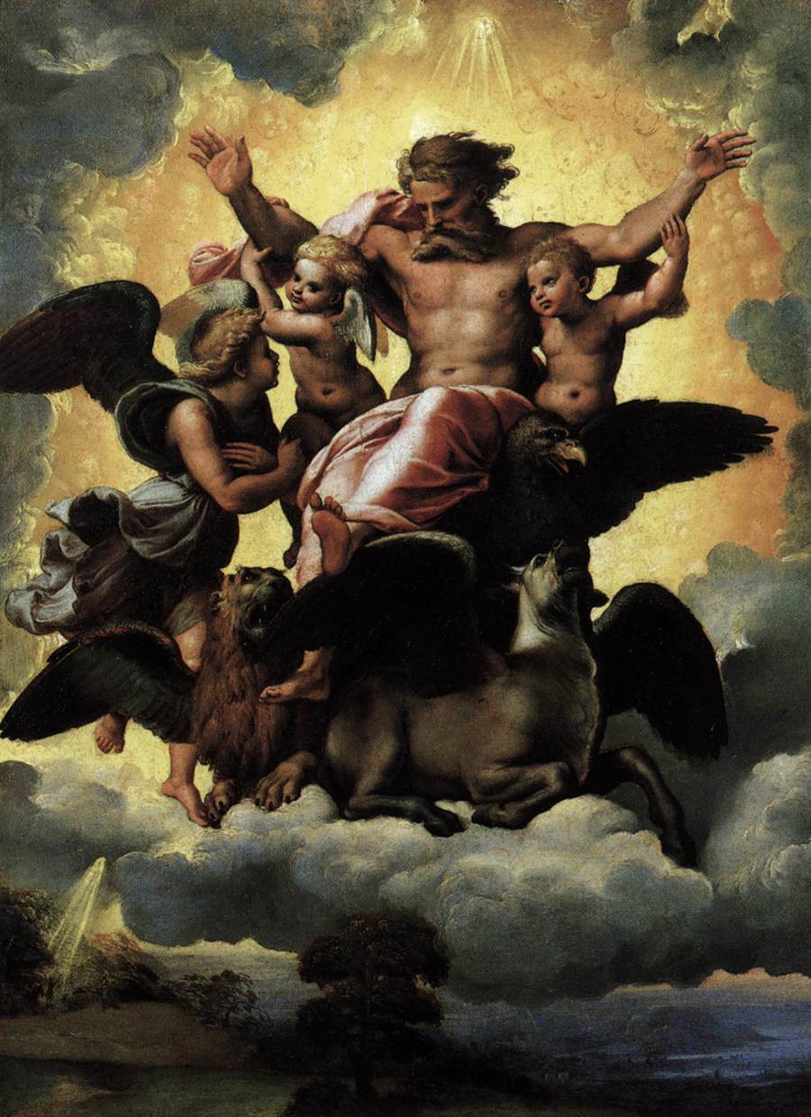 The Vision of Ezekiel, Raphael