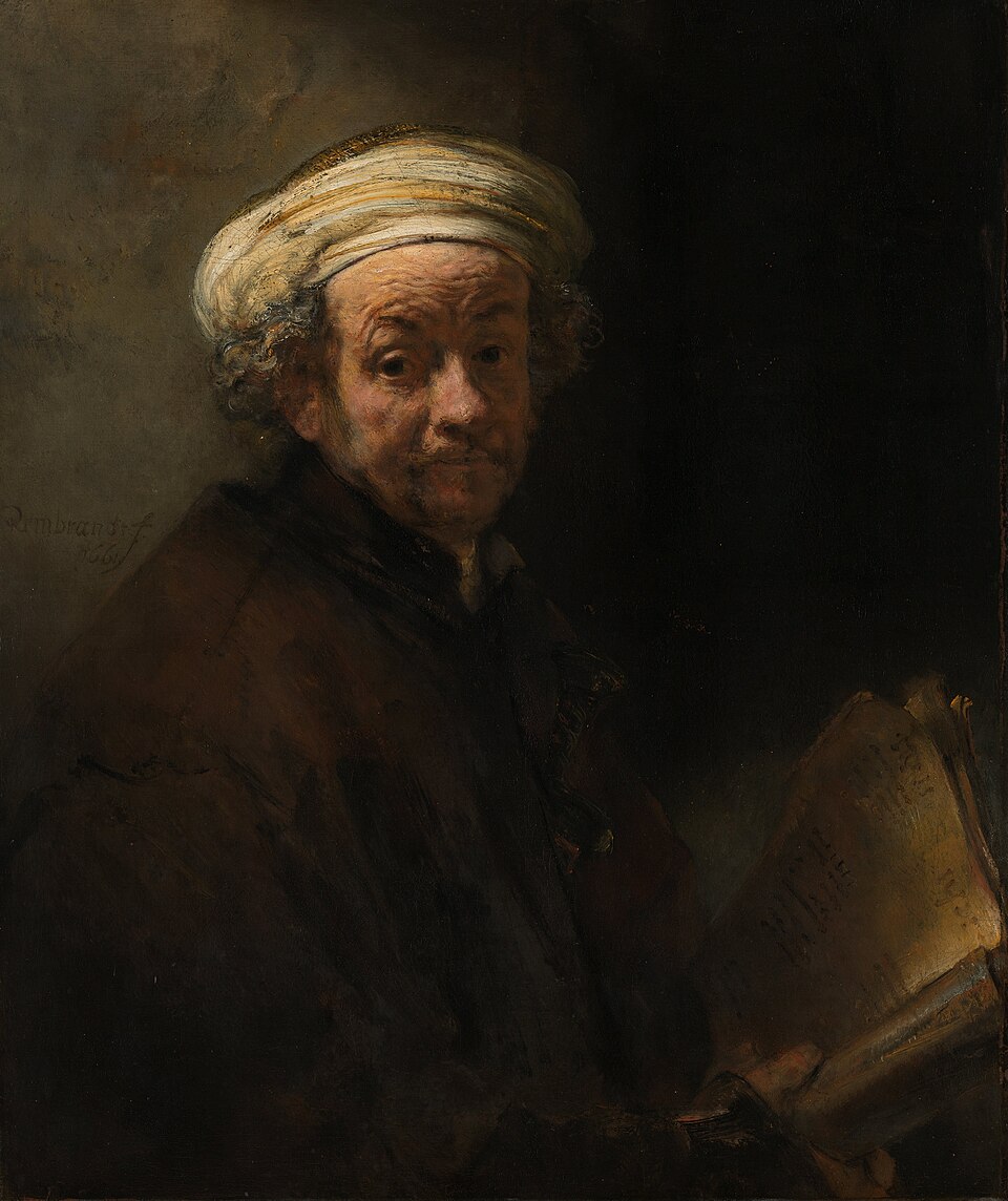 Self-Portrait as the Apostle Paul, Rembrandt van Rijn