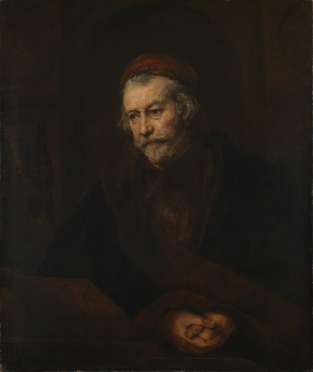 An Elderly Man as Saint Paul, Rembrandt van Rijn