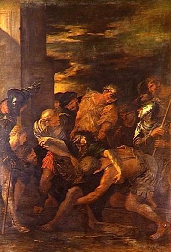 Jérémie tiré de la citerne (Jeremiah Drawn from the Cistern), Salvator Rosa